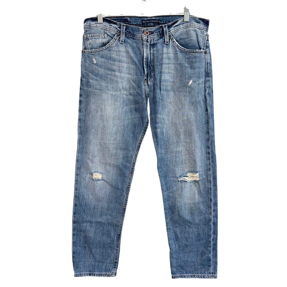 Ralph Lauren Mens Jeans Blue Denim Prescott 208 100% Cotton 29x28